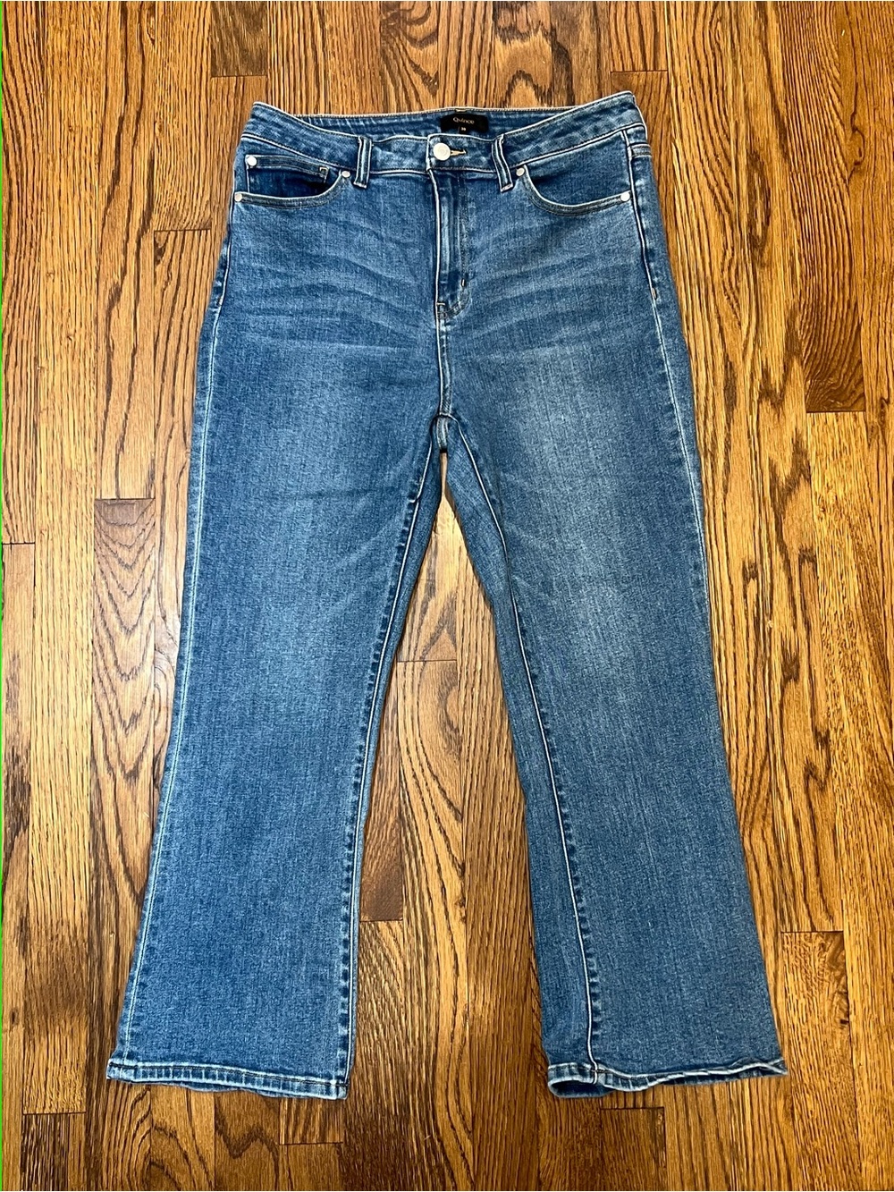 Quince Bella kick flare jeans